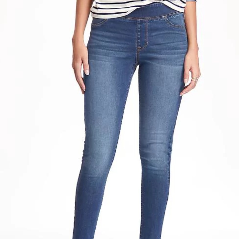 Mid-Rise Rockstar Jeggings in Woodland Wash 👖🙌